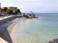 Der Strand Lučica im Ort Sutivan, Brač.