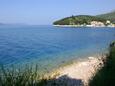 La plage  en ville Drvenik Gornja vala, Makarska.