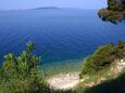 Der Strand  im Ort Drvenik Gornja vala, Makarska.