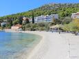 Plaža Bućivica v mjestu Seget Vranjica, Trogir.