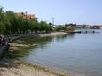 Пляж  в городе Bibinje, Zadar.