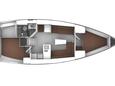 Yacht charter Bavaria 37 Cruiser | C-SY-3560 - Plans
