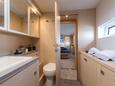 WC with a shower Yacht charter Fountaine Pajot MY 44 | C-MB-3940 - WC with a shower