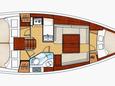 Plany przestrzenne Charter jachtów Beneteau Oceanis 34 | C-SY-3545 - Plany przestrzenne
