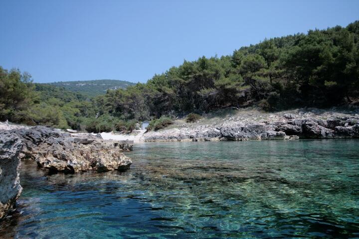 Ripna auf der Insel  Korčula (Južna Dalmacija)