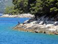 Drvenik Donja vala, les plages en autour - la côte Makarska.