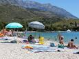 Promajna, les plages en autour - la côte Makarska.