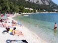 Brist, les plages en autour - la côte Makarska.