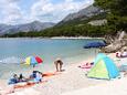 Brela, les plages en autour - la côte Makarska.