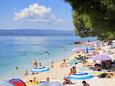 Brela, les plages en autour - la côte Makarska.