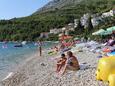 Zavode, les plages en autour - la côte Omiš.