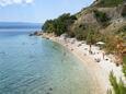 Pláže v blízkosti Medići, pláže v okolí - riviéra Omiš.