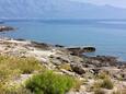 Povlja, les plages en autour - la côte Brač.