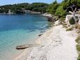 Povlja, les plages en autour - la côte Brač.