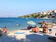 Arbanija, les plages en autour - la côte Čiovo.