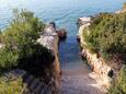 Mavarštica, les plages en autour - la côte Čiovo.