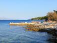 Slatine, les plages en autour - la côte Čiovo.