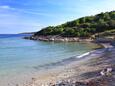 Milna, les plages en autour - la côte Vis.