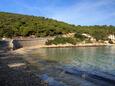 Milna, les plages en autour - la côte Vis.