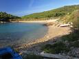 Milna, les plages en autour - la côte Vis.