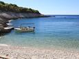 Rukavac, les plages en autour - la côte Vis.