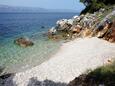 Kozarica, les plages en autour - la côte Mljet.