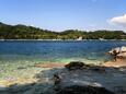 Sobra, les plages en autour - la côte Mljet.