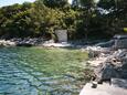 Sobra, les plages en autour - la côte Mljet.