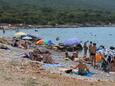 Kornić, les plages en autour - la côte Krk.