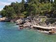 Vantačići, les plages en autour - la côte Krk.