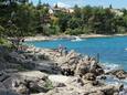 Vantačići, les plages en autour - la côte Krk.