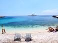 Hvar, les plages en autour - la côte Hvar.