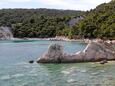 Milna, les plages en autour - la côte Hvar.