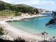 Milna, les plages en autour - la côte Hvar.