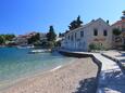 Korčula, les plages en autour - la côte Korčula.