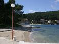 Korčula, les plages en autour - la côte Korčula.