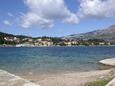 Korčula, les plages en autour - la côte Korčula.