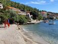 Brna, les plages en autour - la côte Korčula.