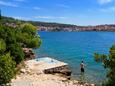 Vela Luka, les plages en autour - la côte Korčula.