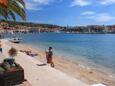 Vela Luka, les plages en autour - la côte Korčula.