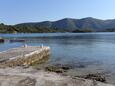 Kneža, les plages en autour - la côte Korčula.