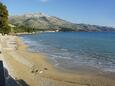 Orebić, les plages en autour - la côte Pelješac.