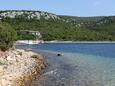 Zuborovica, les plages en autour - la côte Pašman.