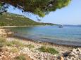 Žinčena, les plages en autour - la côte Pašman.