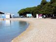 Biograd na Moru, les plages en autour - la côte Biograd.