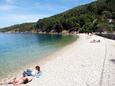 Valun, les plages en autour - la côte Cres.