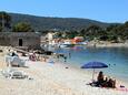 Veli Lošinj, les plages en autour - la côte Lošinj.