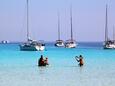 Sali, les plages en autour - la côte Dugi otok.