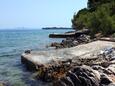 Žman, les plages en autour - la côte Dugi otok.