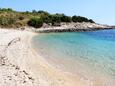 Ripišće, les plages en autour - la côte Dugi otok.